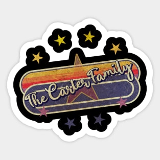 The Carter Family Vintage ElaCuteOfficeGirl Sticker